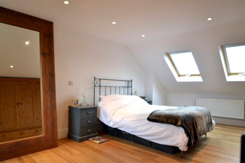 Loft conversion adding an extra bathroom