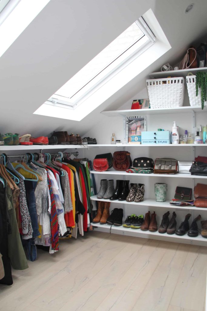 North London home renovation wardrobe