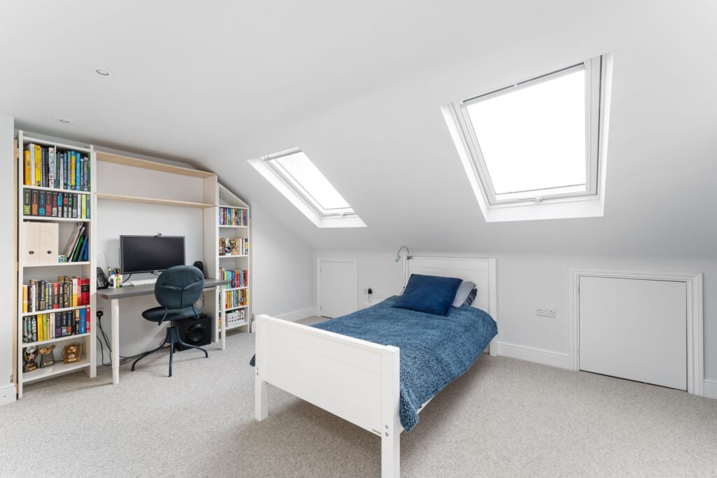 bedroom dormer loft conversion idea in lynton road property