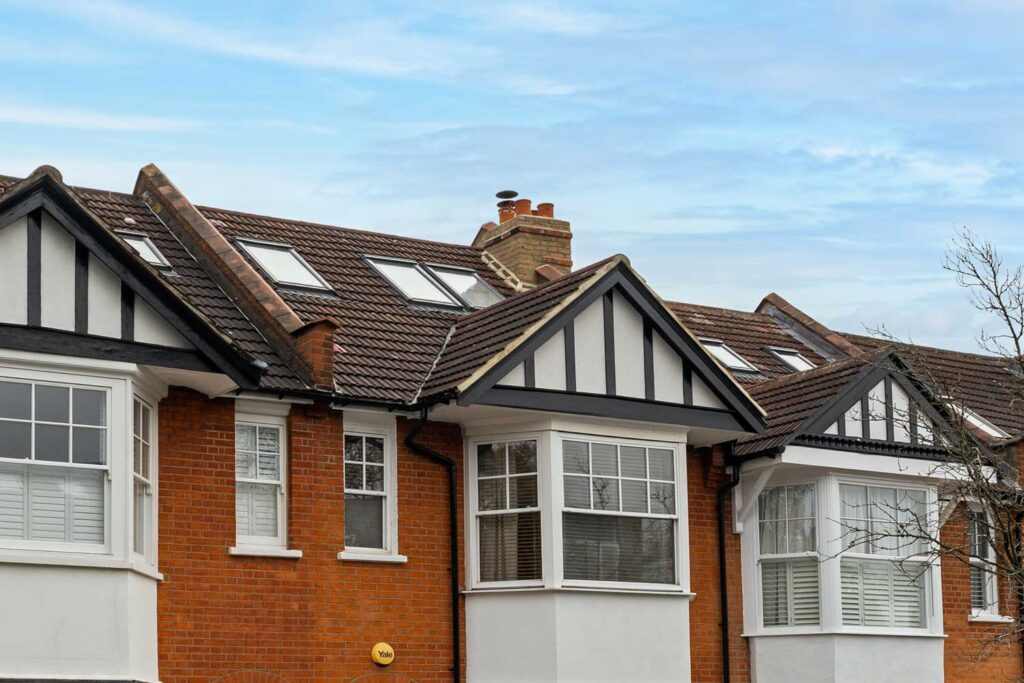 Front exterior view of L Shaped loft conversion